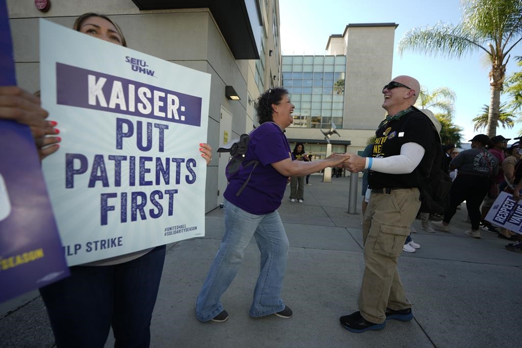 Kaiser Permanente reaches a tentative deal with health care worker unions after a recent strike